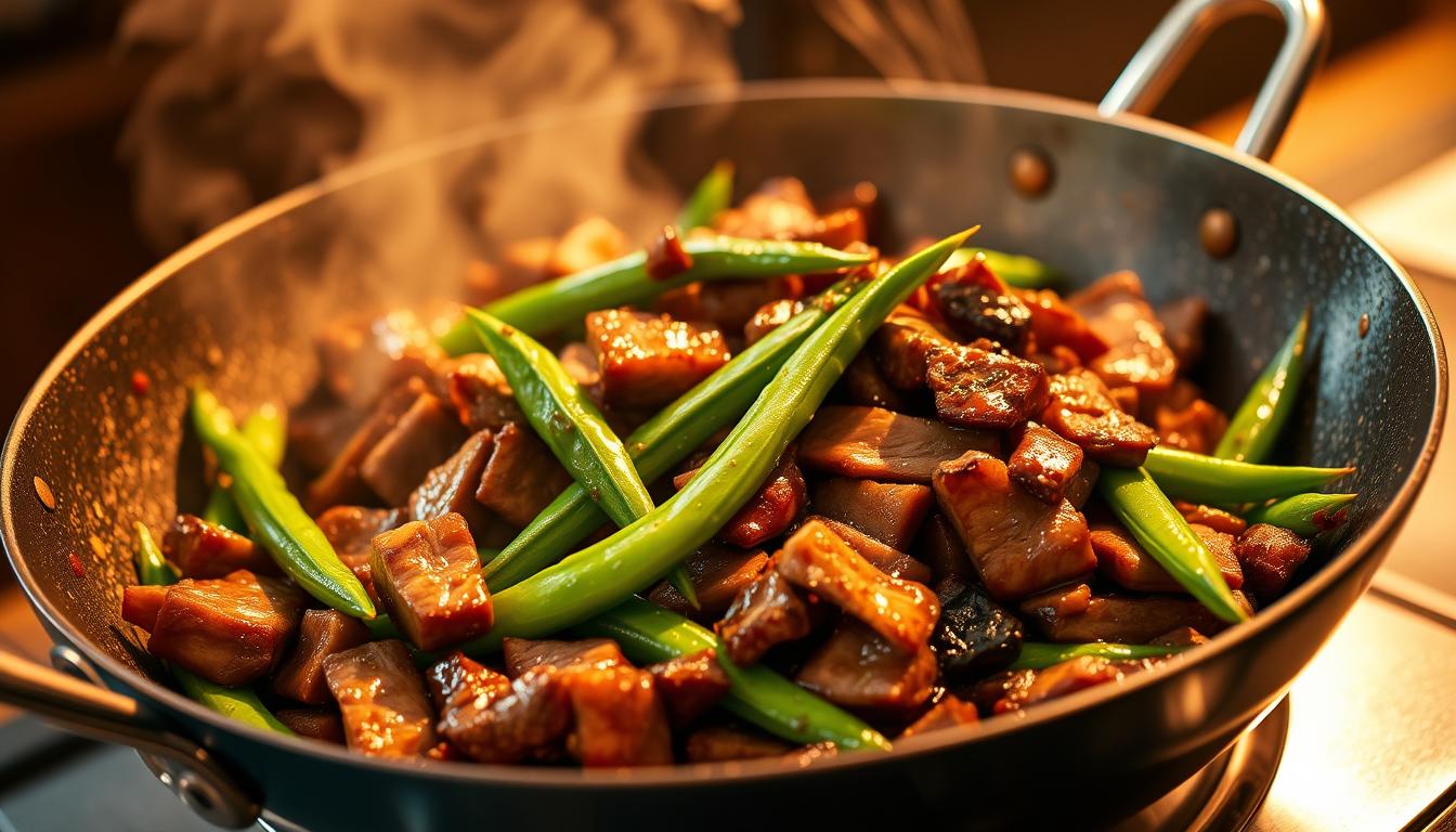 Asian Beef with Snow Peas