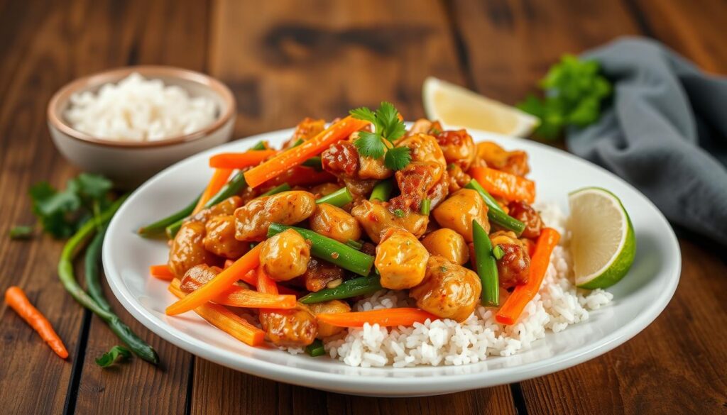 Garlic Chicken Stir-Fry Serving Suggestions