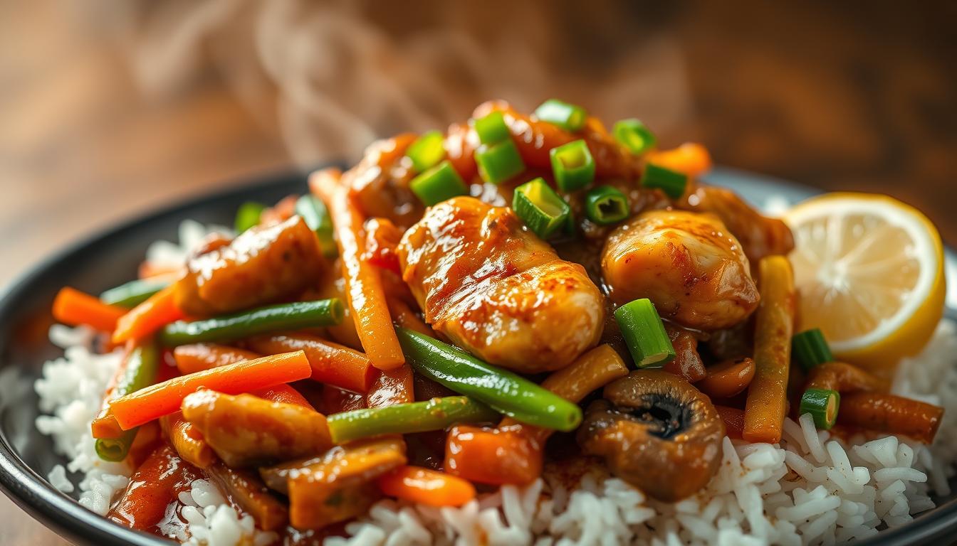 Garlic Chicken Stir-Fry