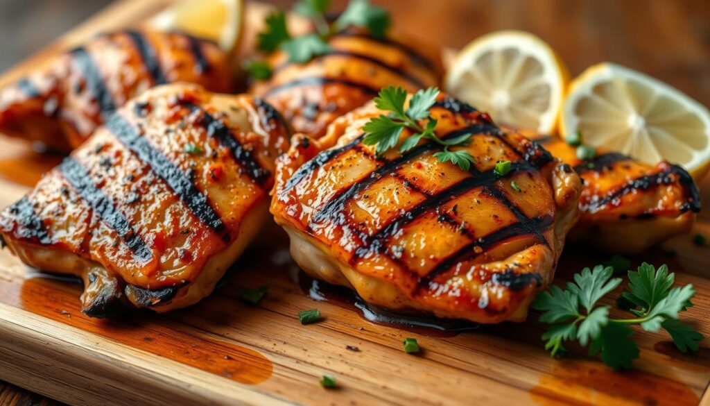 Spicy Grilled Chicken Thighs