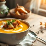 Butternut Squash and Apple Soup