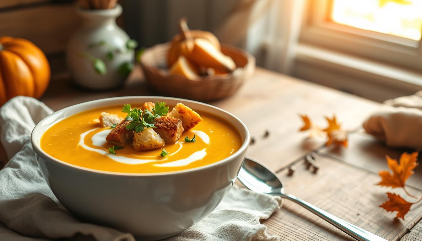 Butternut Squash and Apple Soup