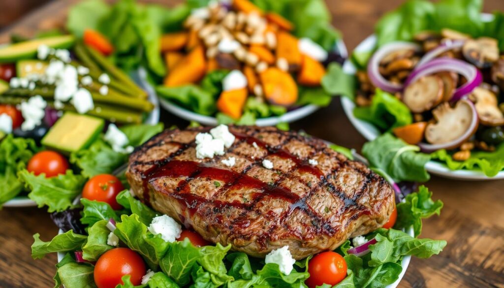 Customized Steak Salad Variations