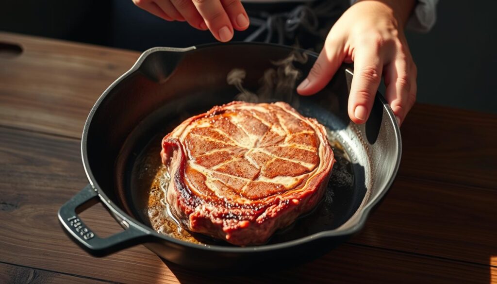 Easy Pan-Seared Round Steak