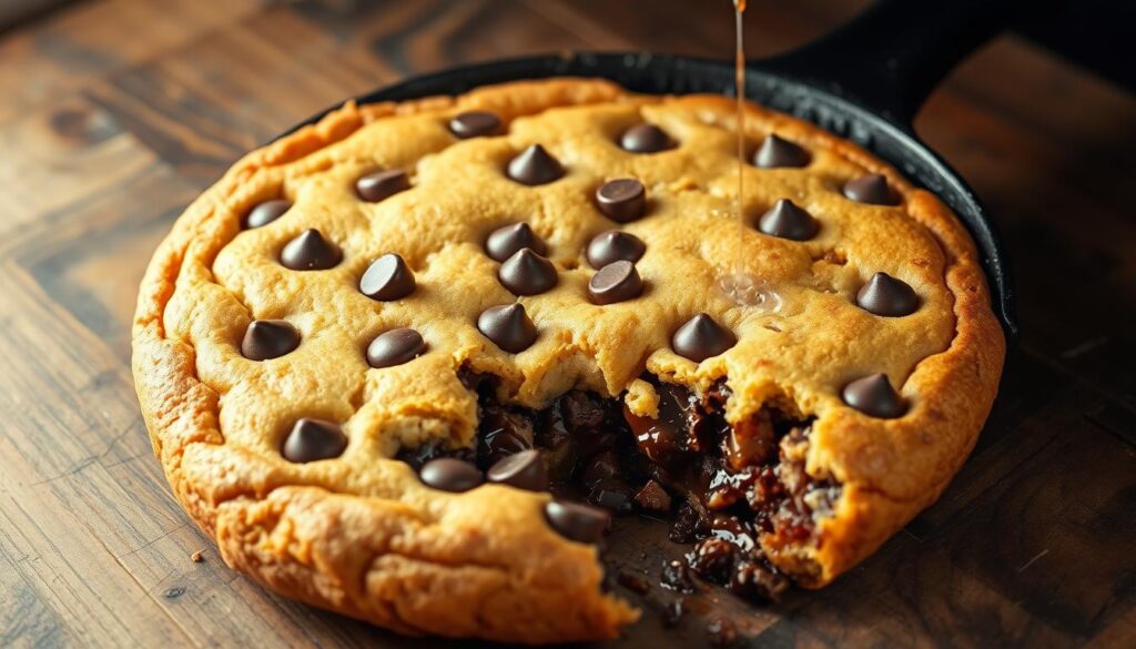 Gooey Air Fryer Skillet Cookie