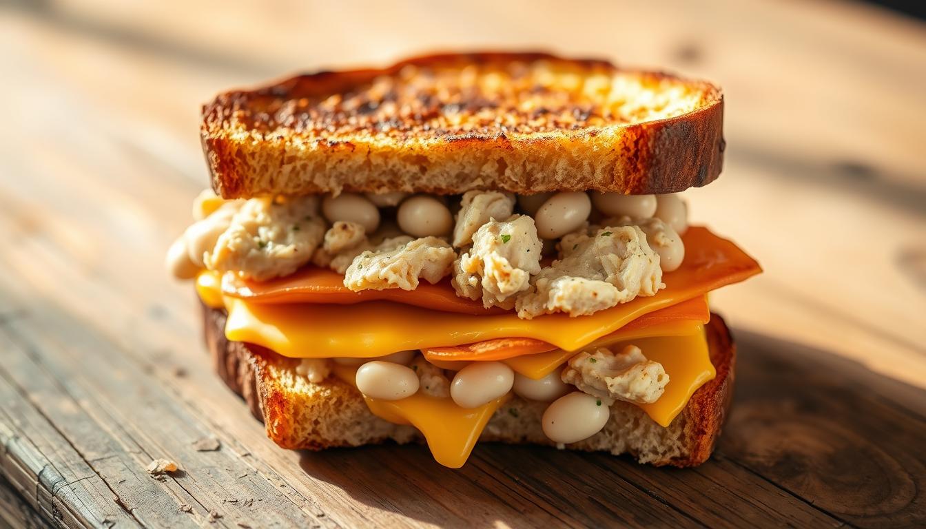 High-Protein Tuna & White Bean Melt