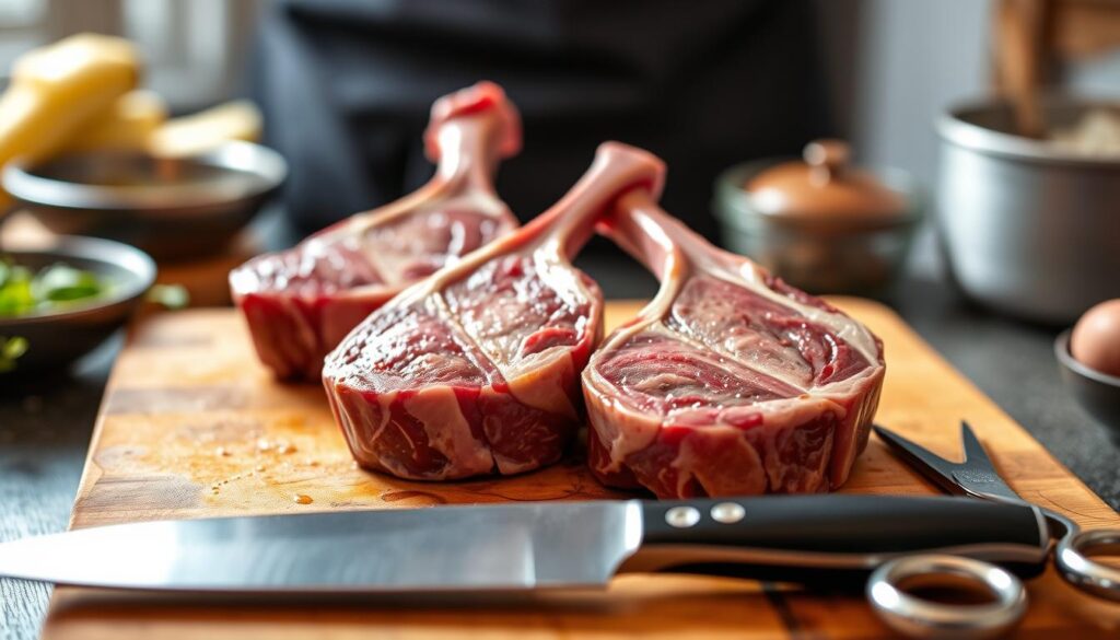 Preparing Lamb Chops for Cooking