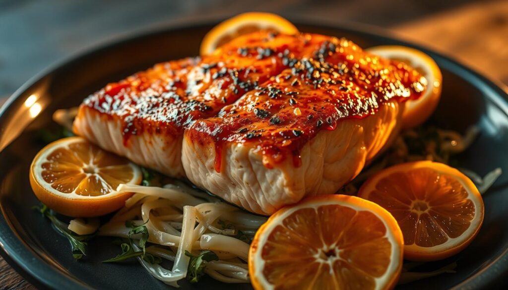 Slow-Roasted Salmon with Fennel and Citrus