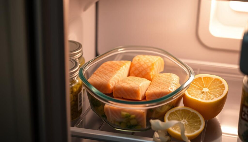 Storing Salmon Leftovers