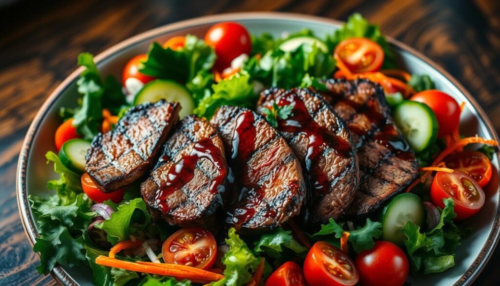 steak salad